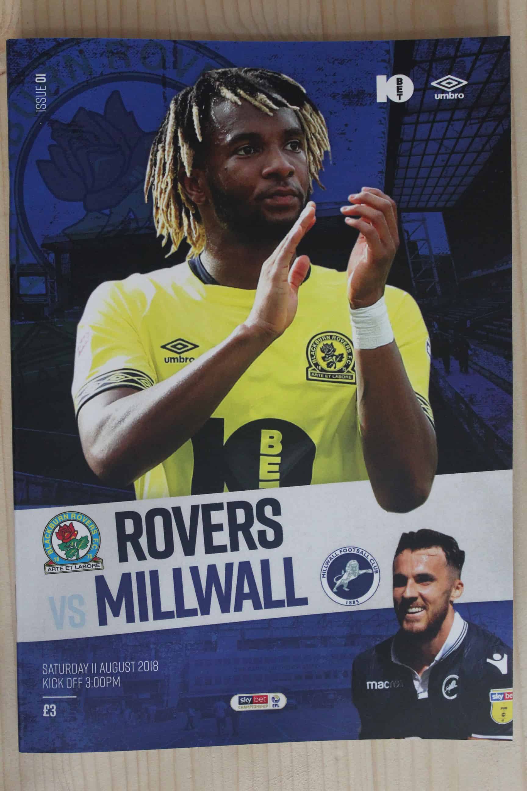 Blackburn Rovers FC v Millwall FC